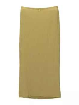 Юбка Pull&Bear, цвет Lime
