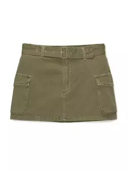 Юбка Pull&Bear, хаки