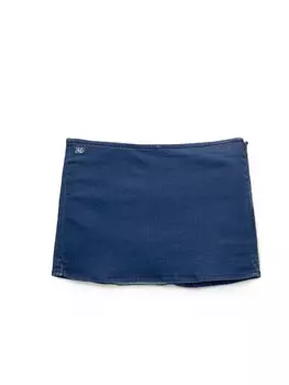 Юбка Pull&Bear, темно-синий