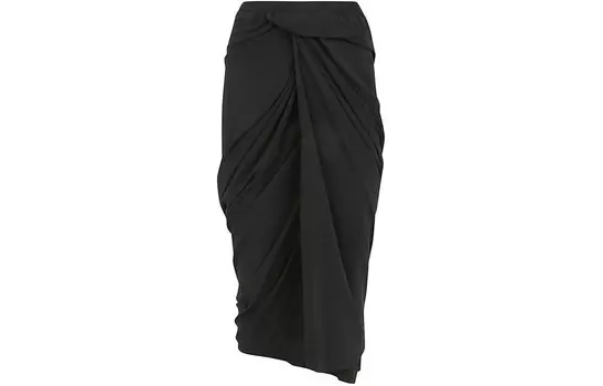 Юбка Rick Owens длинная, черный