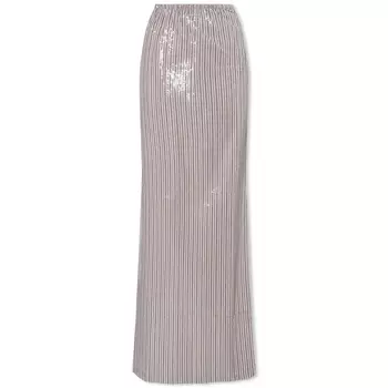 Юбка Saks Potts Livia Stripe Sequin, коричневый/мультиколор