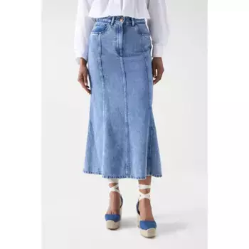 Юбка Salsa Jeans 21008178 Midi, синий