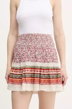 Юбка Superdry, розовый