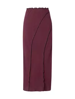 Юбка TOPSHOP, бордовый