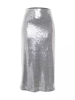 Юбка TOPSHOP, серый
