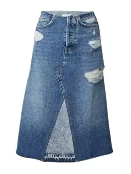 Юбка Topshop, синий