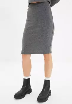 Юбка Trendyol, цвет grey