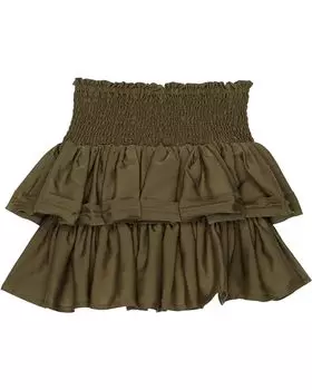 Юбка TRUCE Smocked Waist Skirt, золотой