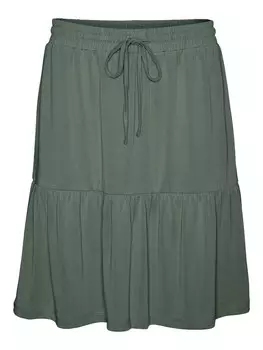 Юбка VERO MODA Filli, темно-зеленый