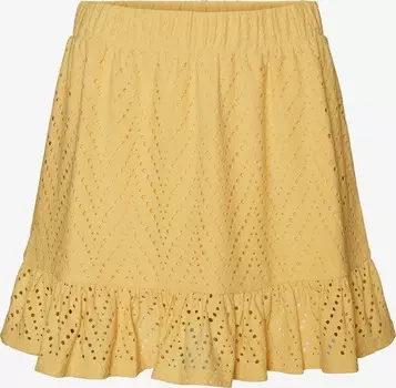 Юбка VERO MODA LEAH, желтый