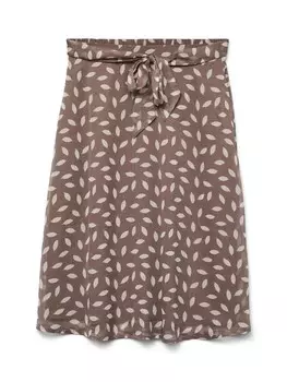 Юбка VERO MODA VMClementine, коричневый