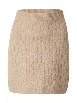 Юбка VERO MODA VMELYA, темно-бежевый