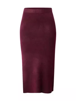 Юбка VERO MODA VMWHITNEY, бордовый