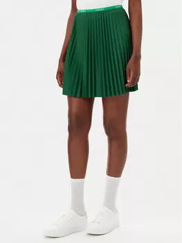 Юбка в складку стандартный крой JF1403 Lacoste, зеленый