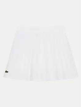 Юбка в складку стандартный крой JJ7341 Lacoste, белый