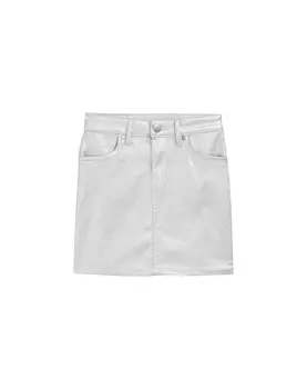Юбка WE Fashion Skirt, серебряный