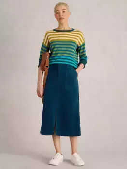 Юбка White Stuff Maren Organic Cotton Blend Corduroy