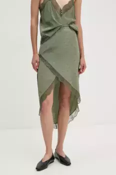 Юбка ZADIG&VOLTAIRE, зеленый