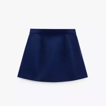 Юбка Zara Short, синий