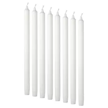 JUBLA ЮБЛА Свеча, белая IKEA