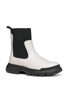 JUNETTE детские ботинки челси Geox, белый