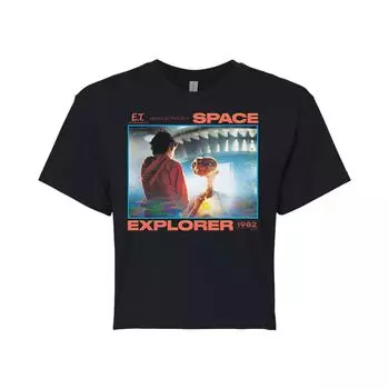 Юниоры E.T. Укороченная футболка с рисунком Space Explorer Licensed Character