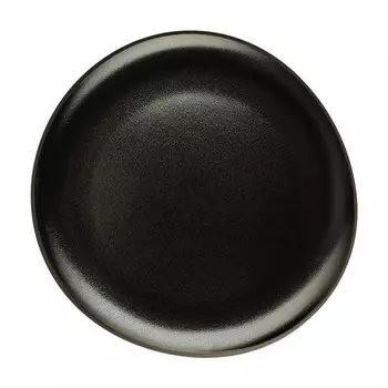 Junto Slate Grey - тарелка керамическая плоская 22 см Rosenthal, серый