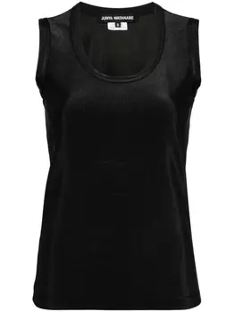 Junya Watanabe топ в рубчик, черный
