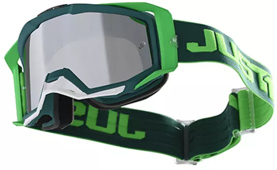 Очки Just1 Iris Track Motocross, зеленые