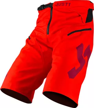 Just1 J-Flex Велосипед шорты, красный