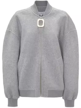 JW Anderson бомбер на молнии, серый