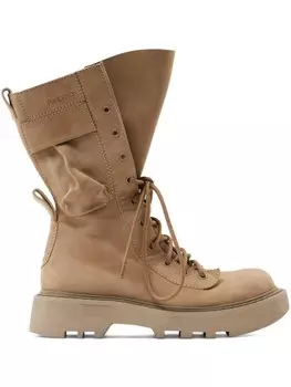JW Anderson ботинки Combat, нейтральный