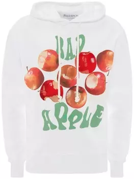 JW Anderson худи Bad Apple, белый
