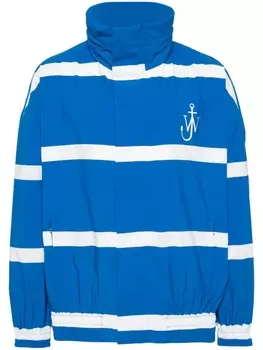 JW Anderson куртка с монограммой, синий