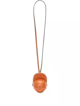 JW Anderson мини-сумка Cap на молнии, коричневый