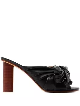 JW Anderson мюли с бантом, черный