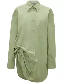 JW Anderson рубашка оверсайз, зеленый