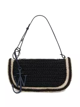 JW Anderson сумка на плечо Bumper 15 в технике кроше, синий