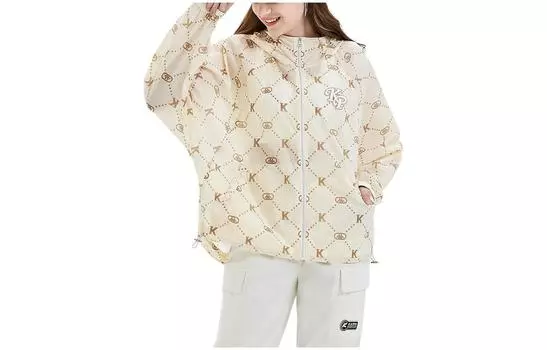Kappa Женская солнцезащитная одежда, цвет Yellow