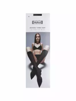 Капроновые гольфы Wolford, черный