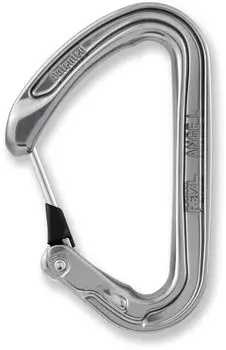 Карабин Ange L Wiregate Petzl, серый