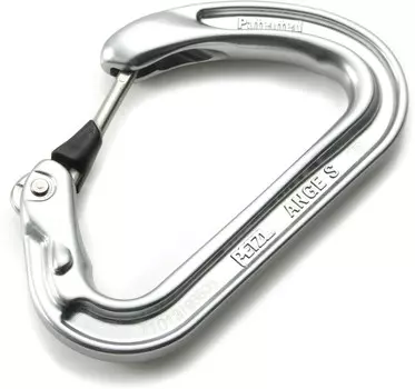 Карабин Ange S Wiregate Petzl, серый