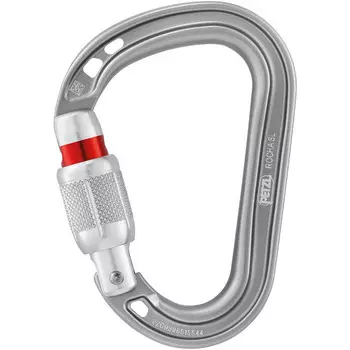 Карабин Rocha Screw Lock Petzl, серый