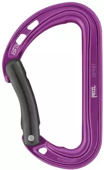 Карабин Spirit Bent Gate Petzl, фиолетовый