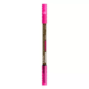 Карандаш для бровей 05 нежно-коричневый, 1,15 г Nyx Professional Makeup Powder louder, цвет 05 soft brown