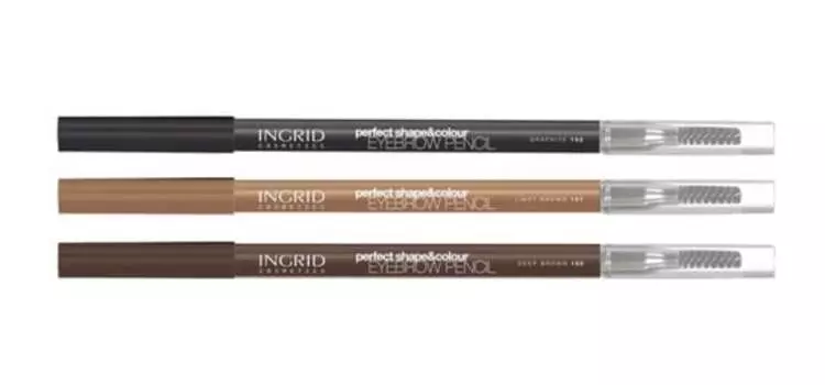 Карандаш для бровей 101 Светло-коричневый Ingrid, Perfect Shape & Color