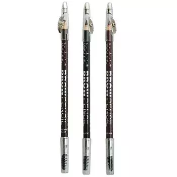 Карандаш для бровей Brow Pencil Lpiz de Cejas con Cepillo y Sacapuntas Technic, Black