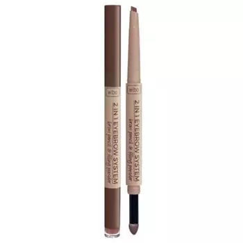 Карандаш для бровей Lpiz de cejas automtico 2 en 1 Wibo, 01