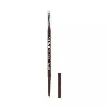 Карандаш для бровей Lpiz de Cejas con Cepillo Ultra Thin Brow Pen Gosh, 003 Dark Brown