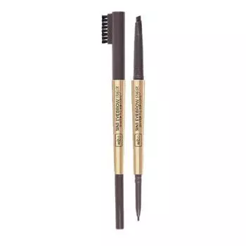 Карандаш для бровей Lpiz para Cejas 3 en 1 Stylist Wibo, Soft Brown